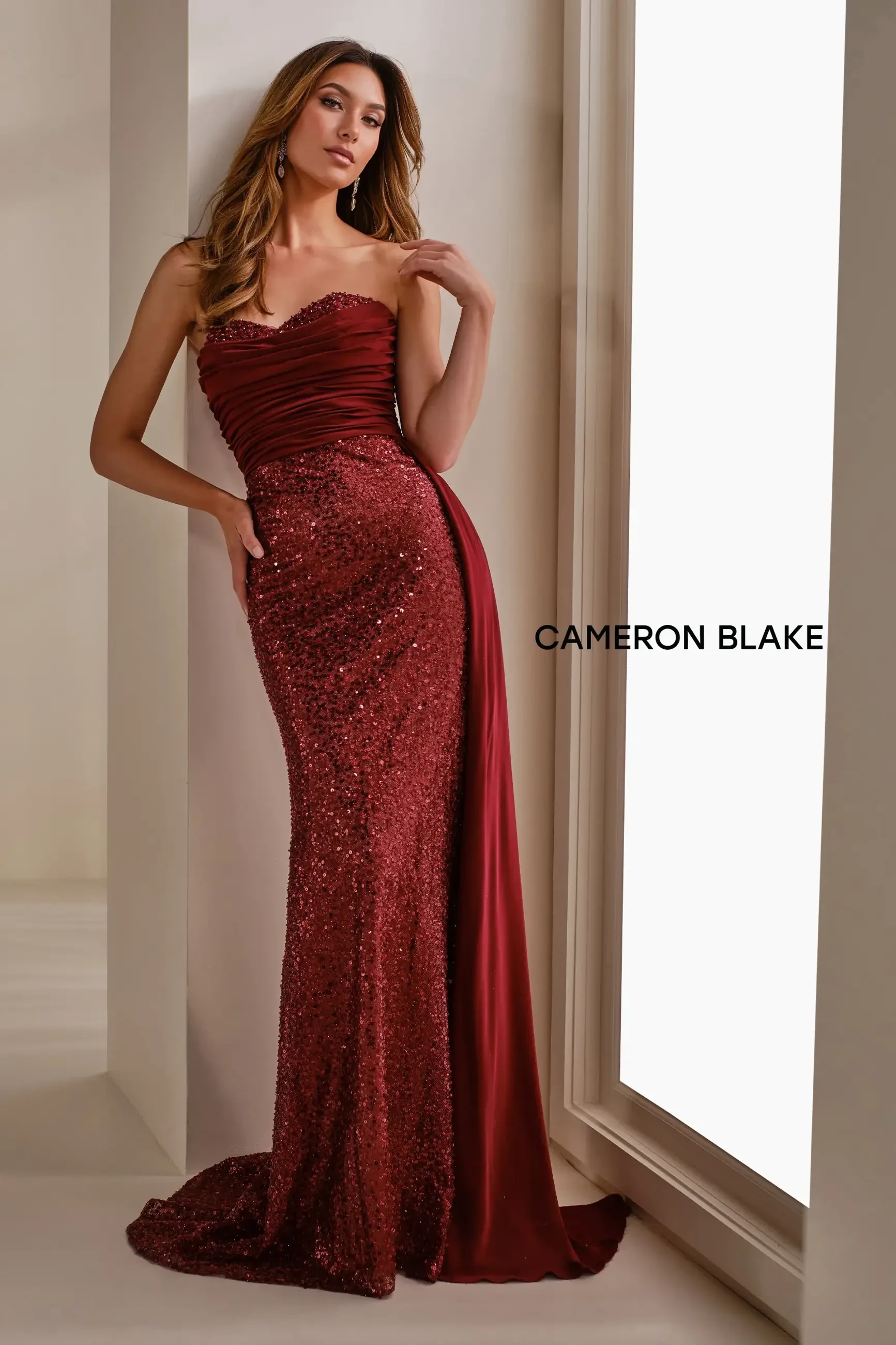 Elegant Mon Cheri Mother of the Bride Dresses for Michigan Weddings in 2026. Desktop Image