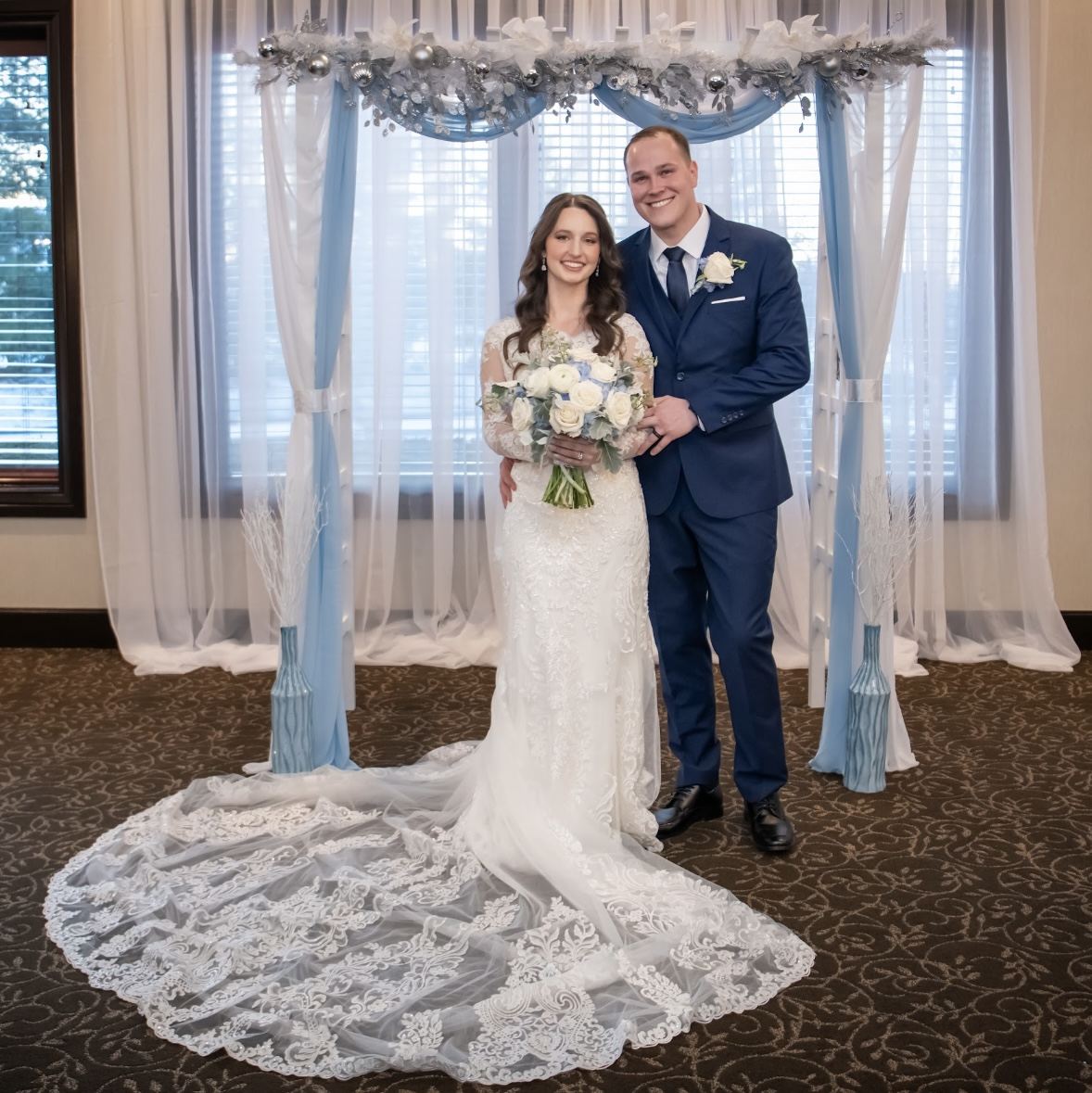 Rebecca Cope wedding photo