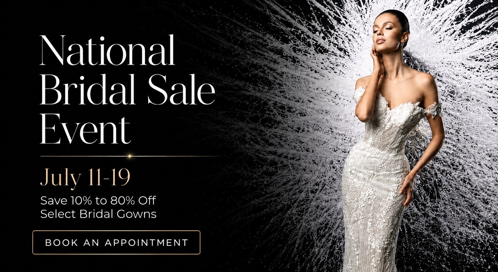 alessandra bridal national bridal sale banner 2026